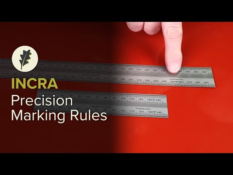 INCRA Precision Marking Rule 300mm (Metric)