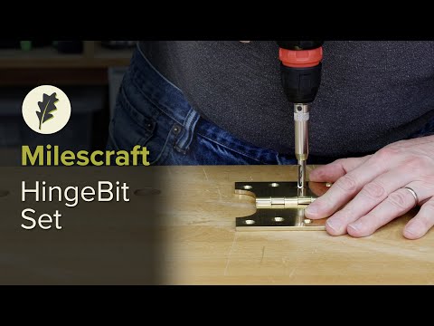 Milescraft HingeBit Set - 3 Piece