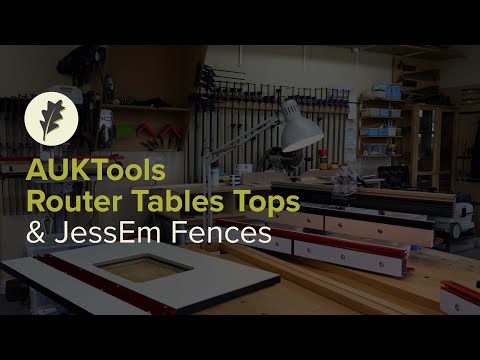 AUKTools Professional Router Table Top and Fence