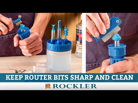 Rockler Router Bit Cleaning and Maintenance Kit
