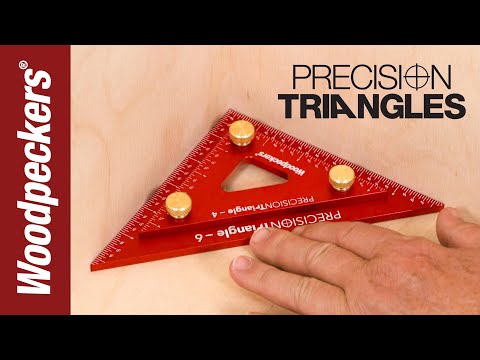 Woodpeckers Precision Triangle Set