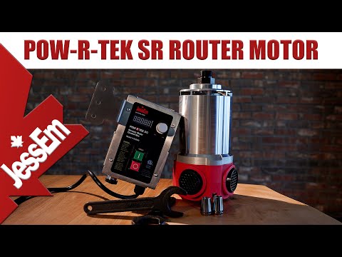 JessEm Hose Adapter Kit for Pow-R-Tek SR Router Motor