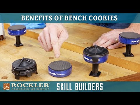 Rockler Bench Cookie Plus Work Grippers - 4 Pack