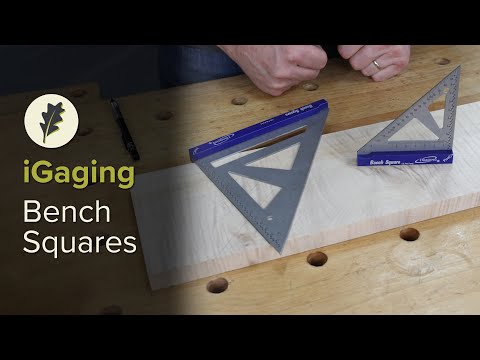 iGaging Pair of Bench Squares (Metric)