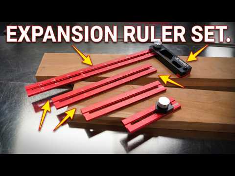 Swan Tool Group RED TAIL Ruler Set