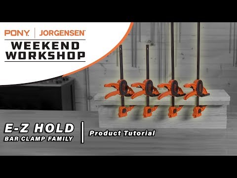 Jorgensen E-Z HOLD Medium-Duty Expandable Bar Clamp 12"