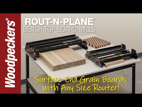 Woodpeckers Rout-N-Plane Bench Top Board Mill