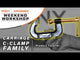 Pony Heavy-Duty Drop-Forged C-Clamp 6"