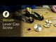 Verum Solid Brass Adjustment Wheel (Lever Cap Screw) for Block Planes