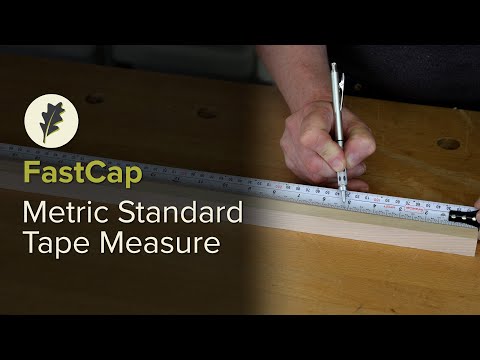 Fastcap Tape Measure FastCap ProCarpenter Tape Measure - Metric/Standard 3.6m (12ft) | Wood ...
