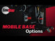 SawStop Industrial Cabinet Saw Mobile Base with PCS Conversion Kit Assembly