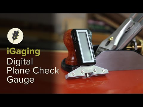 iGaging Digital Plane Check Gauge