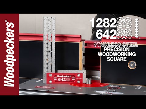 Woodpeckers Stainless Steel Square 300mm - Model 1282